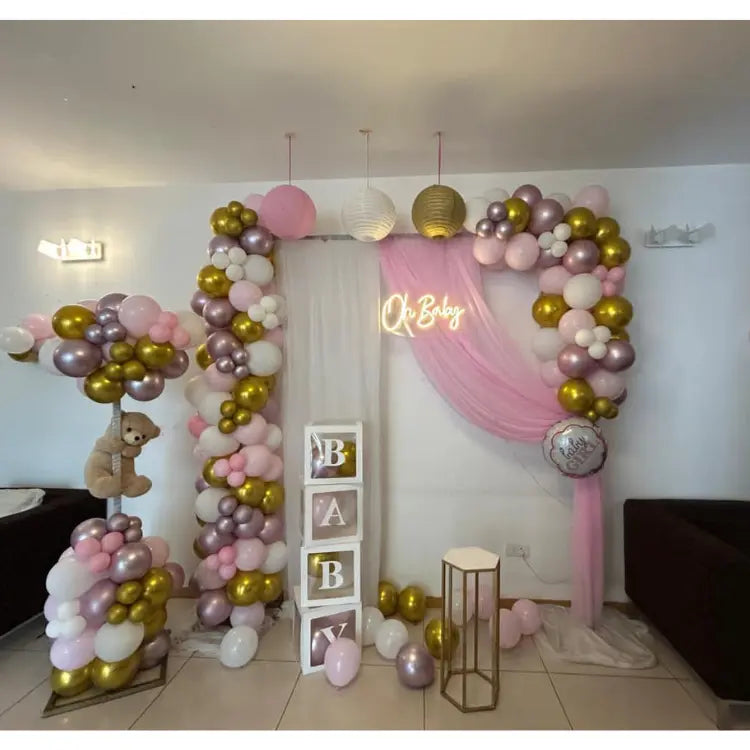 Book Baby Welcome Home Decoration Balloon Backdrop