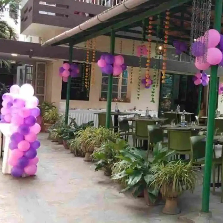 Book Purple Pink Balloon Decoration First Birthday