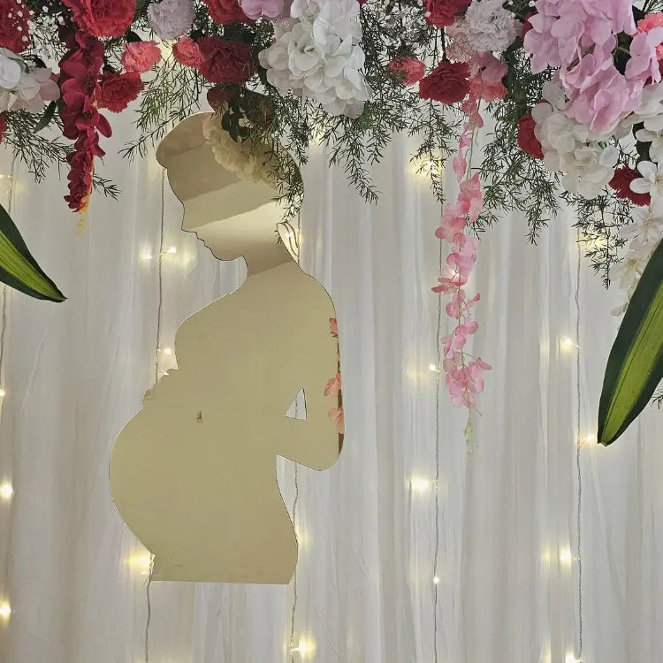 Floral Baby Shower Decoration Backdrop