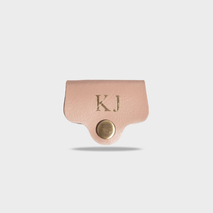 Buy Personalized Baby Pink Cable Holder Online India
