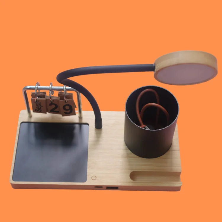 Shop bamboo desk organizer for practical corporate Diwali gifts
