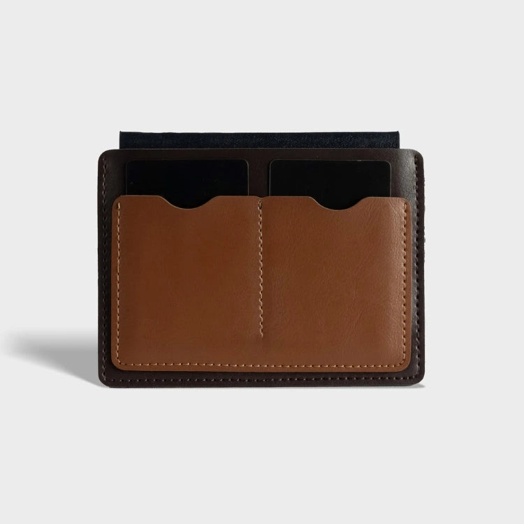 Shop black passport sleeve with inner card pockets for travel