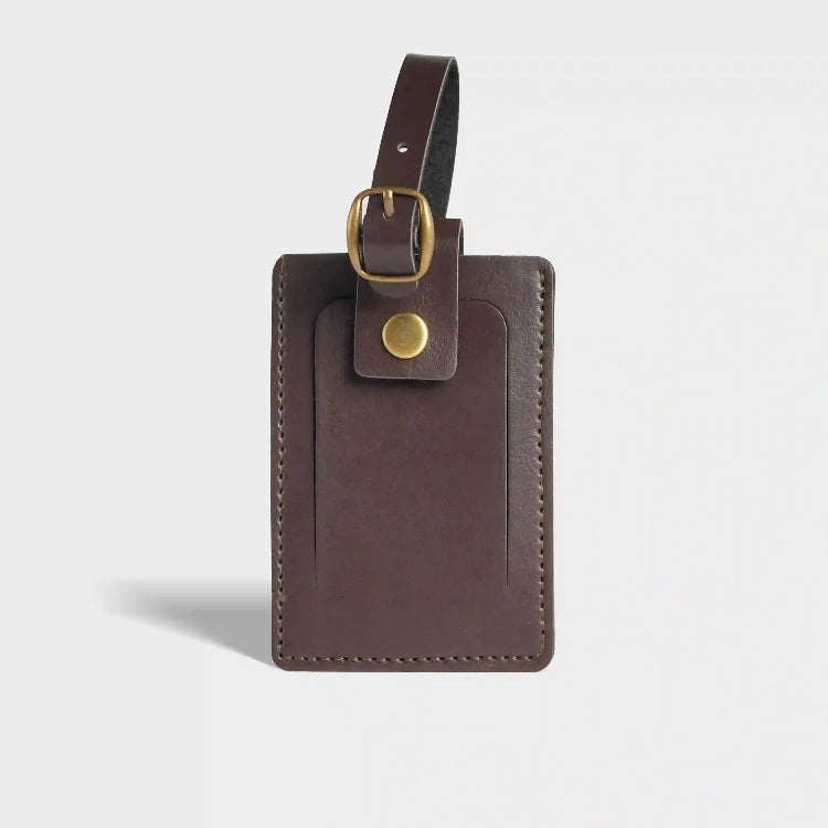 Shop Brown Custom Travel Luggage Tag Online
