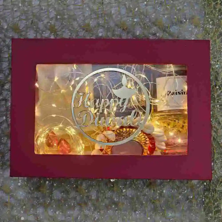 Shop Diwali gift hamper in a decorative MDF box gift online