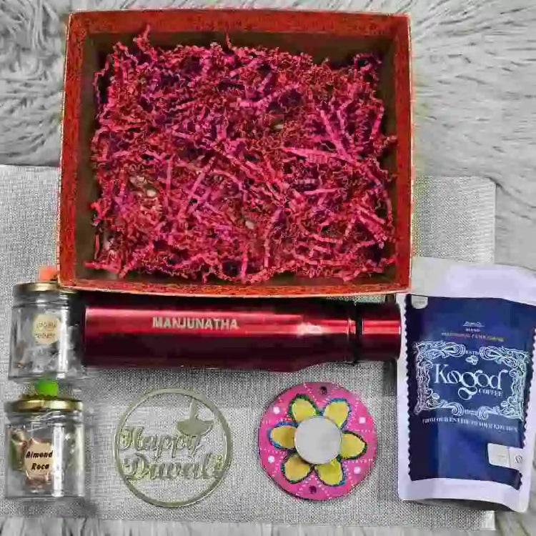 Shop Diwali Gift Tray with Cashew Crunch and Almond Roca