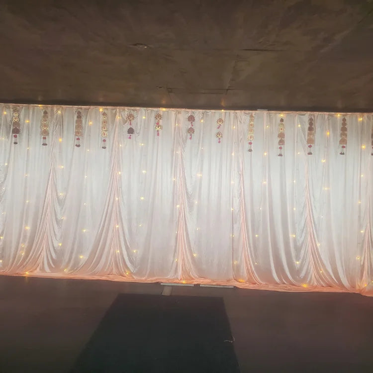 Get a Free Quote for Diwali Lighting Backdrop with Corporate Floral Decor