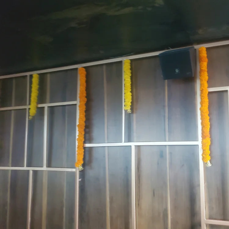 Book Diwali Marigold Hanging Decoration for Office Festive Events