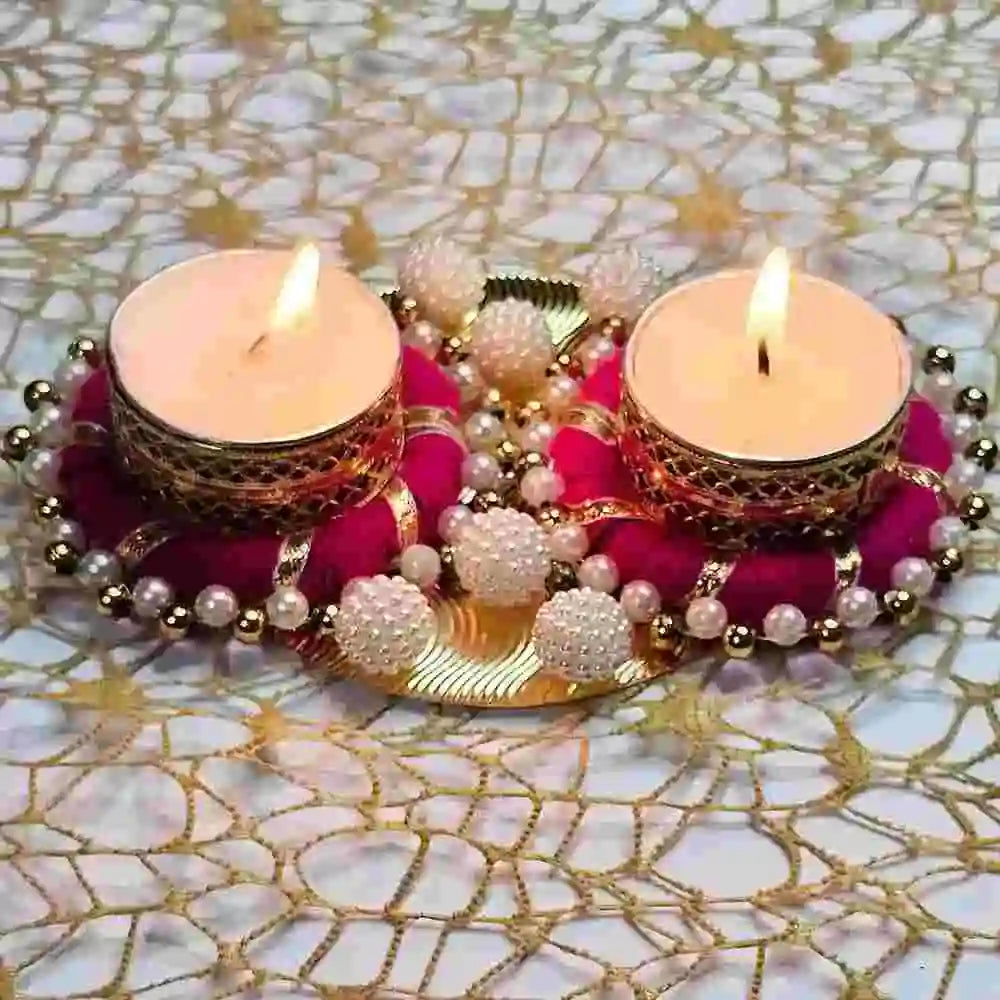 Shop Double Ring T-Light Holder for festive gifting occasions