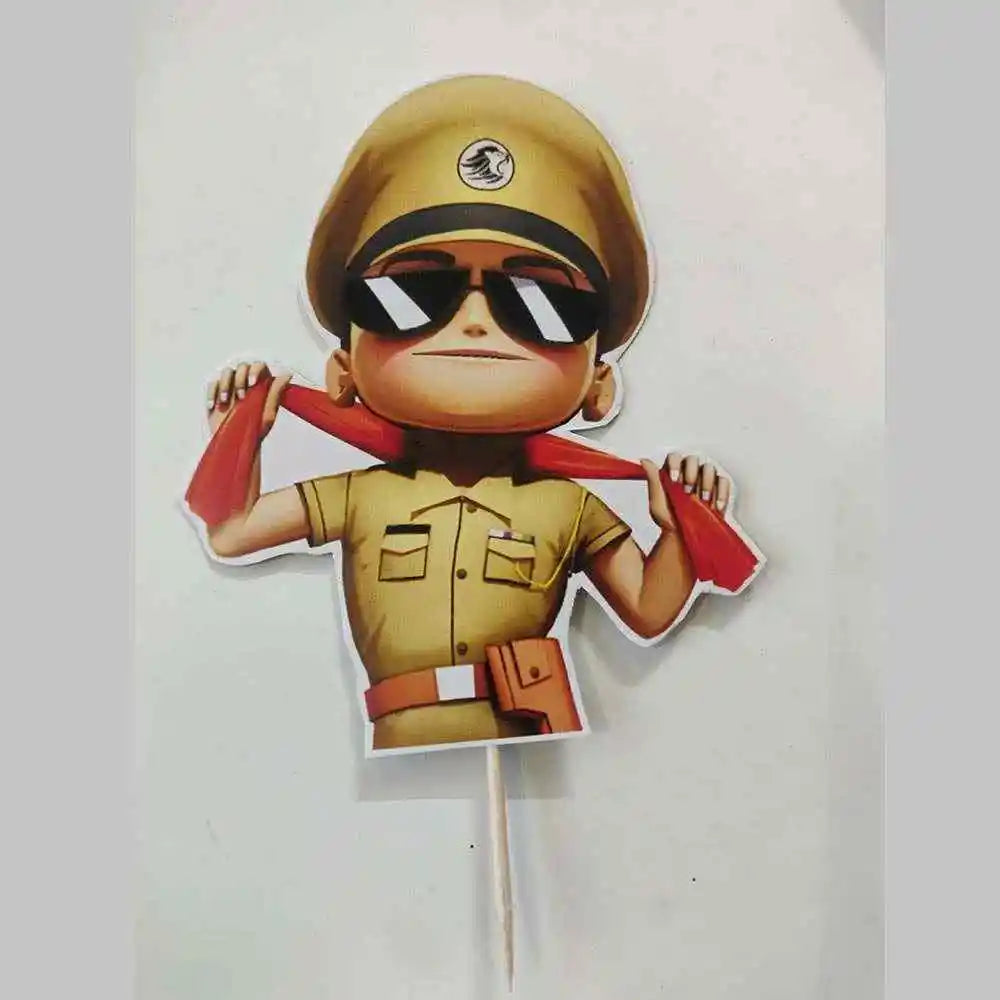 Order Personalized Little Singham Cake Topper with Custom Name