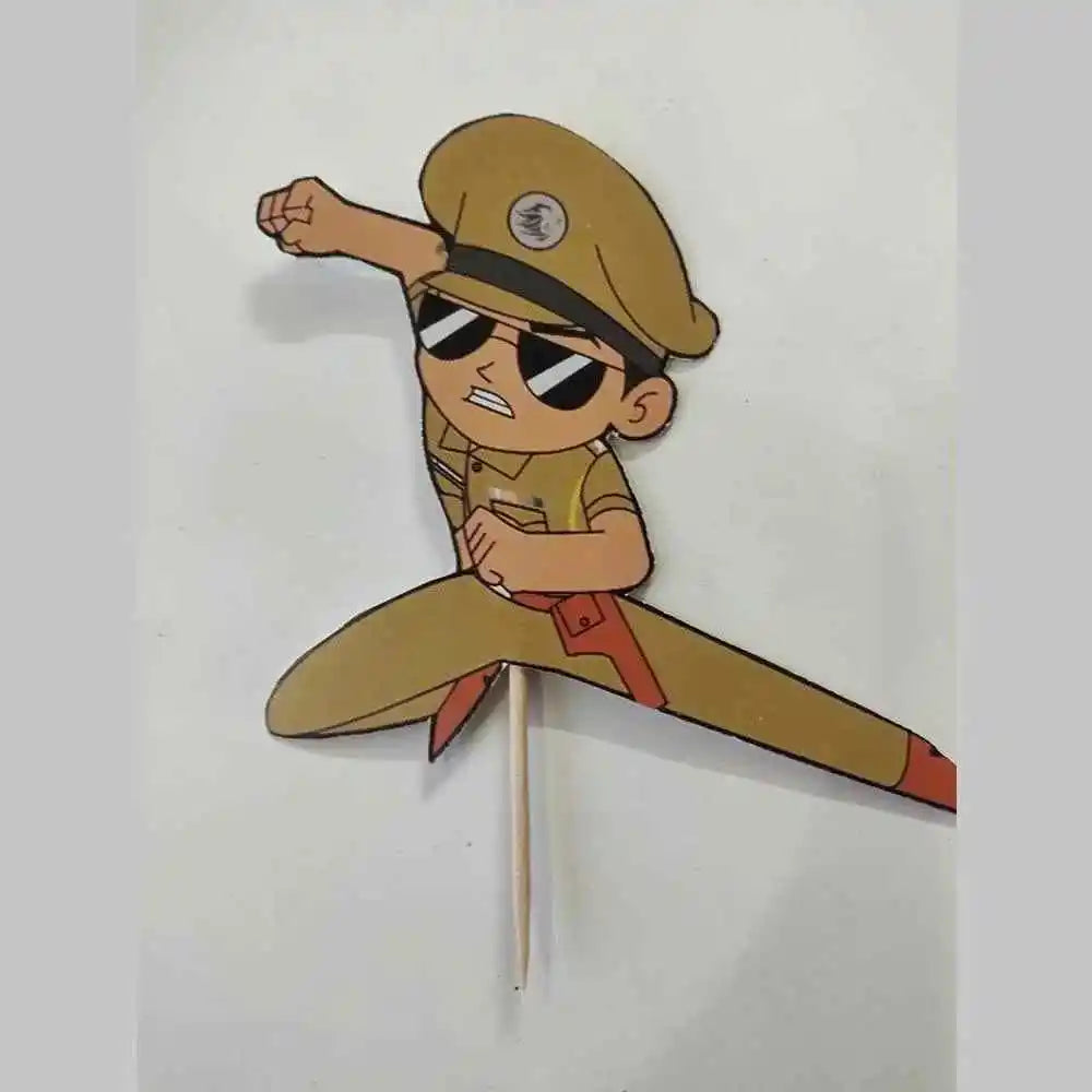 Shop Little Singham Superhero Cake Topper Online for Birthday