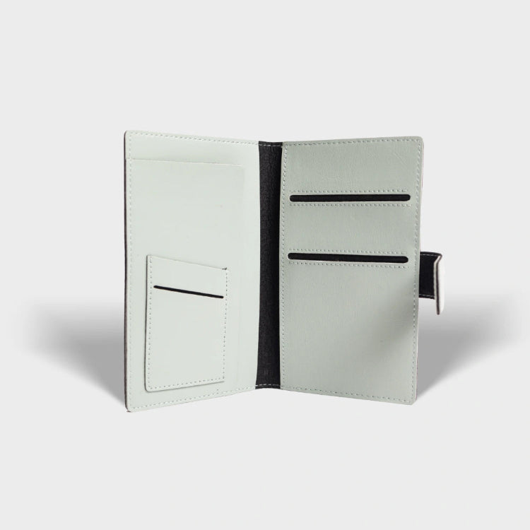 Shop mint personalized dual passport cover with passport and card slots