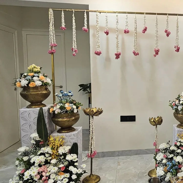 Enquire about premium flower arrangement decoration for festive events