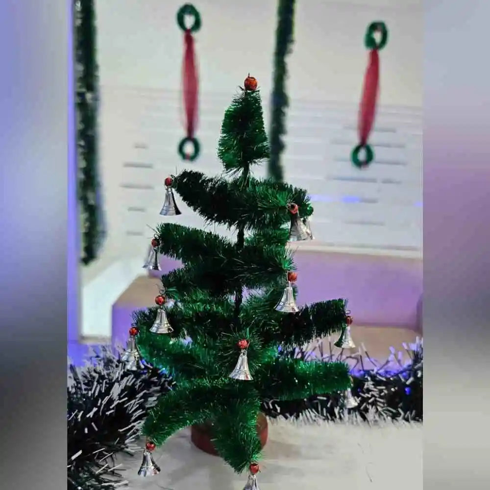 Book small Christmas tree decoration for office table and reception areas