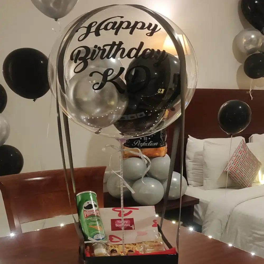 Buy Personalized Birthday Balloon Hamper Online