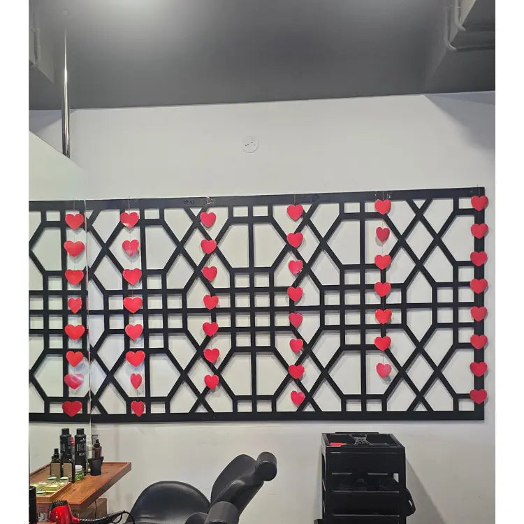 Enquire about Valentine's Day heart wall panel decoration for events