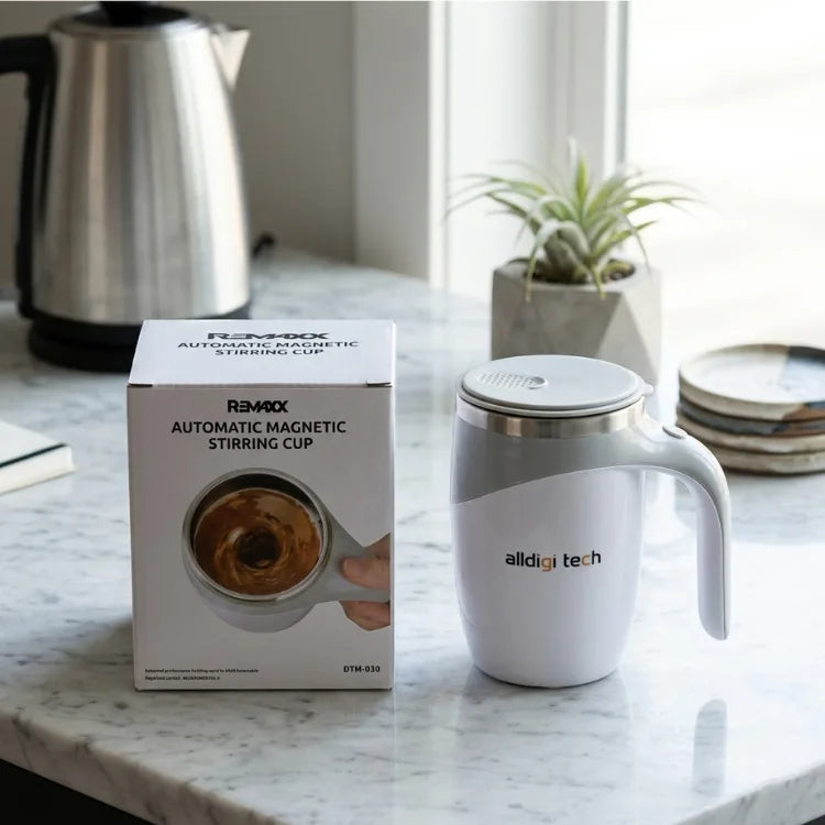 Shop white Automatic Self Stirring Mug for office and corporate gifts